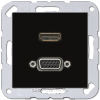 JUNG A500 Черный HDMI + VGA