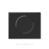 Светорегулятор поворотный 600Вт, цвет Черный, JUNG SL 500