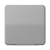 Выключатель 1-клавишный кнопочный, цвет Серый, JUNG CD500/CD Plus