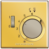 Терморегулятор теплого пола (Eberle), цвет Золото, JUNG LS990 