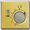 Терморегулятор теплого пола (Eberle), цвет Имитация золота, JUNG LS990 