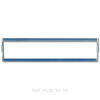 JUNG Мех Накладка из оргстекла для изделий с шильдиком, прозрачная,17*54 мм