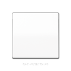 Выключатель 1-клавишный проходной (с двух мест), цвет Белый, JUNG AS 500