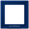 JUNG LS 990 Bleu outremer fonce(4320T) Рамка 1-я