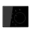 JUNG SL 500 Черный Накладка термостата комнатного(мех TR236U,TR246U)