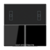 JUNG KNX Набор накладок для комнатного регулятора, черный