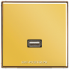 JUNG LS 990 Имитация золота Розетка USB 1-я