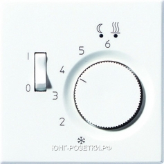 Терморегулятор теплого пола (оригинальный), цвет Светло-серый, JUNG LS990 