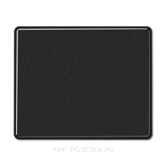 Выключатель 1-клавишный, цвет Черный, JUNG SL 500