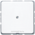 Вывод кабеля, цвет Белый, JUNG CD500/CD Plus