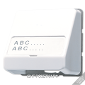 JUNG LS 990 Беж Корпус для разъемов различных типов компьютерных сетей, с полем для надписи