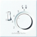 JUNG LS 990 Светло-серый Накладка термостата комнатного с выключателем(мех TR231U,TR241U)