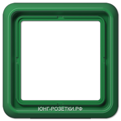 JUNG CD 500 Зеленый Рамка 1-я (CD581GN) CD581GN