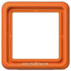 JUNG CD 500 Оранжевый Рамка 1-я (CD581O) CD581O